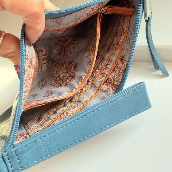 NWOT Hobo International Leather Vida Wristlet Wallet